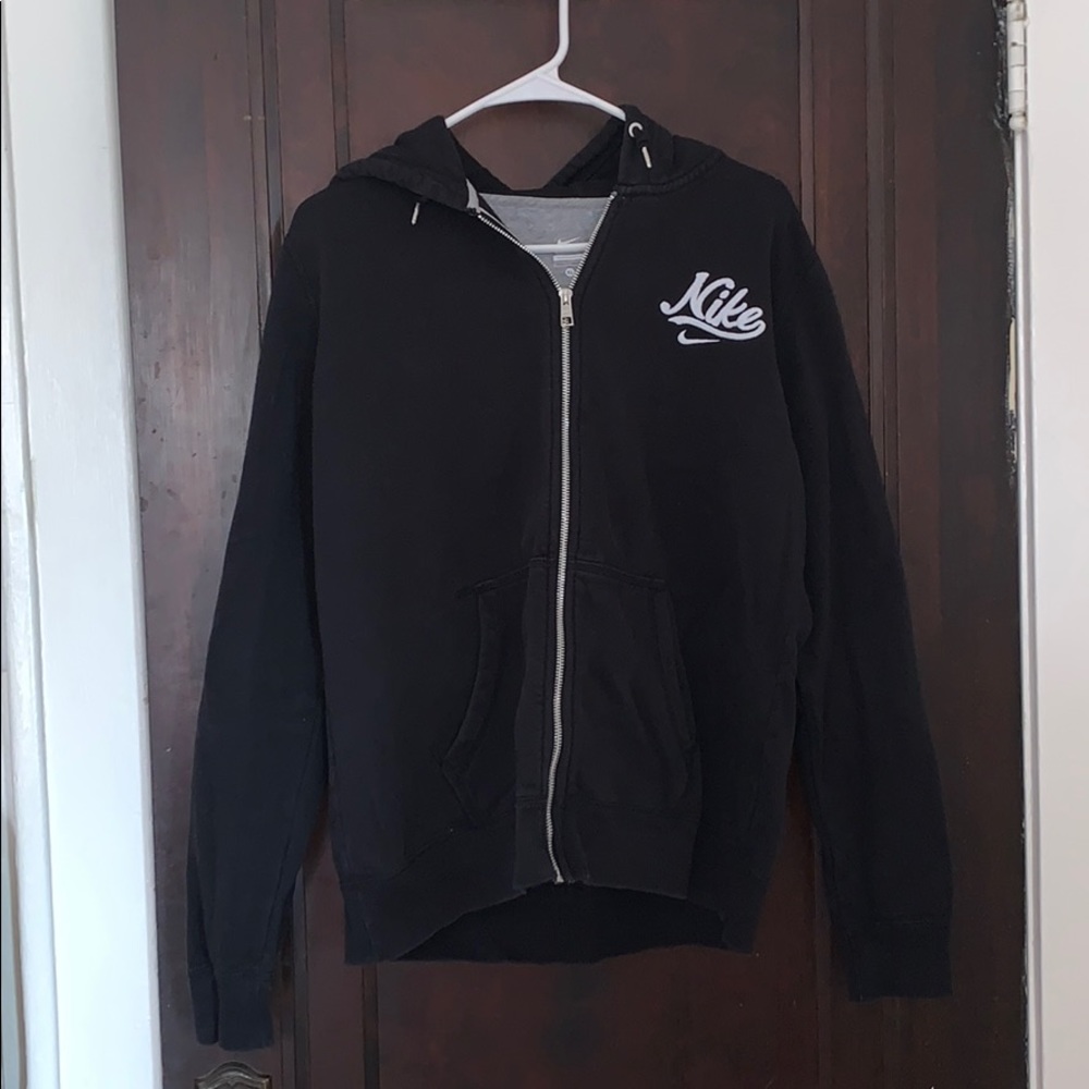 Classic Women’s Black Nike Zip Up Hoodie